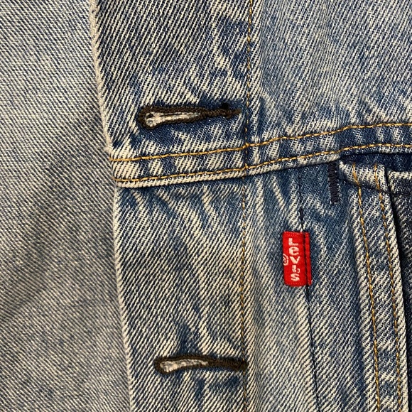 NWOT Levi’s Altered Trucker Oversized Jean Jacket - Picture 5 of 5